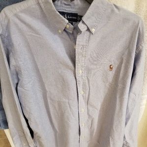 Ralph Lauren oxford cloth shirt L nwot